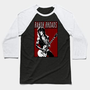 Retro Vintage Randy Rhoads Baseball T-Shirt